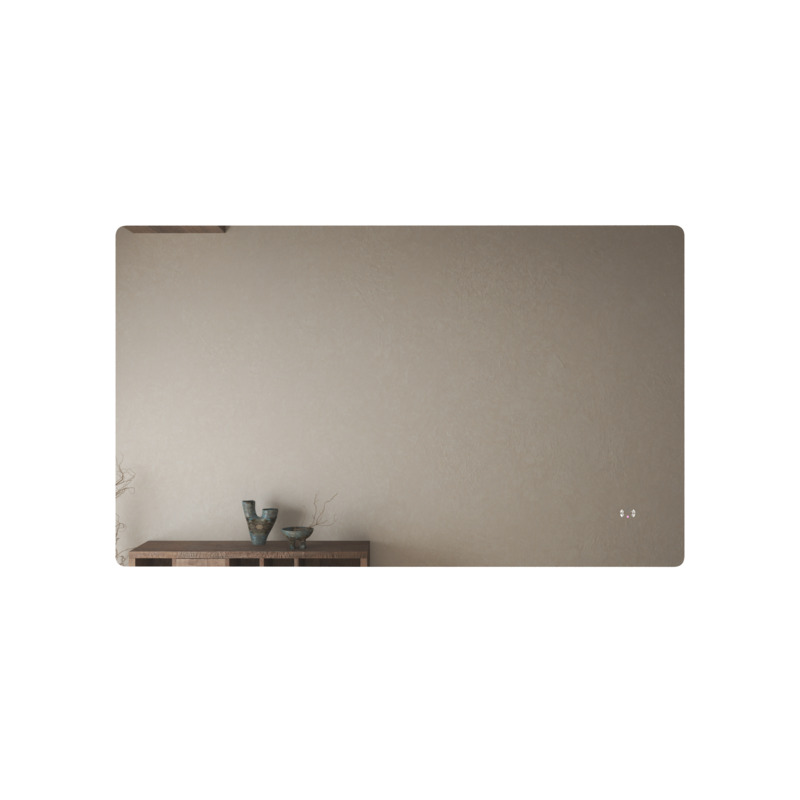 1500x900mm Curved Rim Rectangle 3 Color Backlit LED Mirror