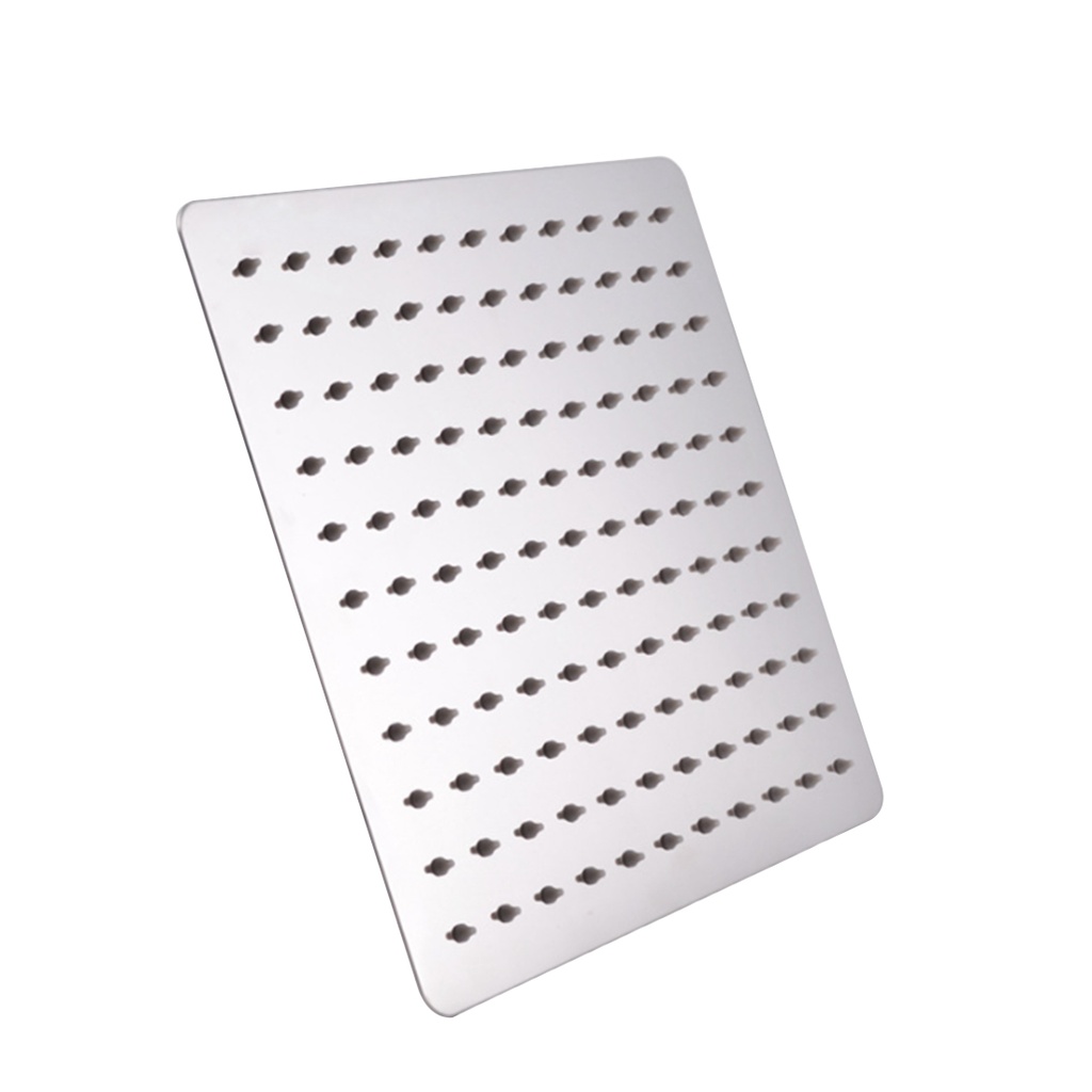 250mm 10" Stainless Steel 304 Chrome Super-slim Rainfall Shower Head