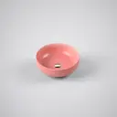 350*350*140mm Matt Pink Above Counter Basin