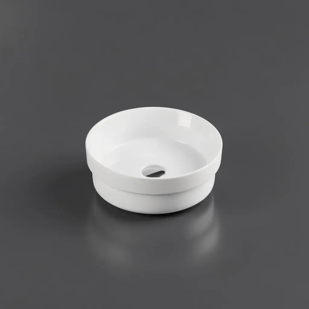 360*360*115mm Above Counter Round Basin