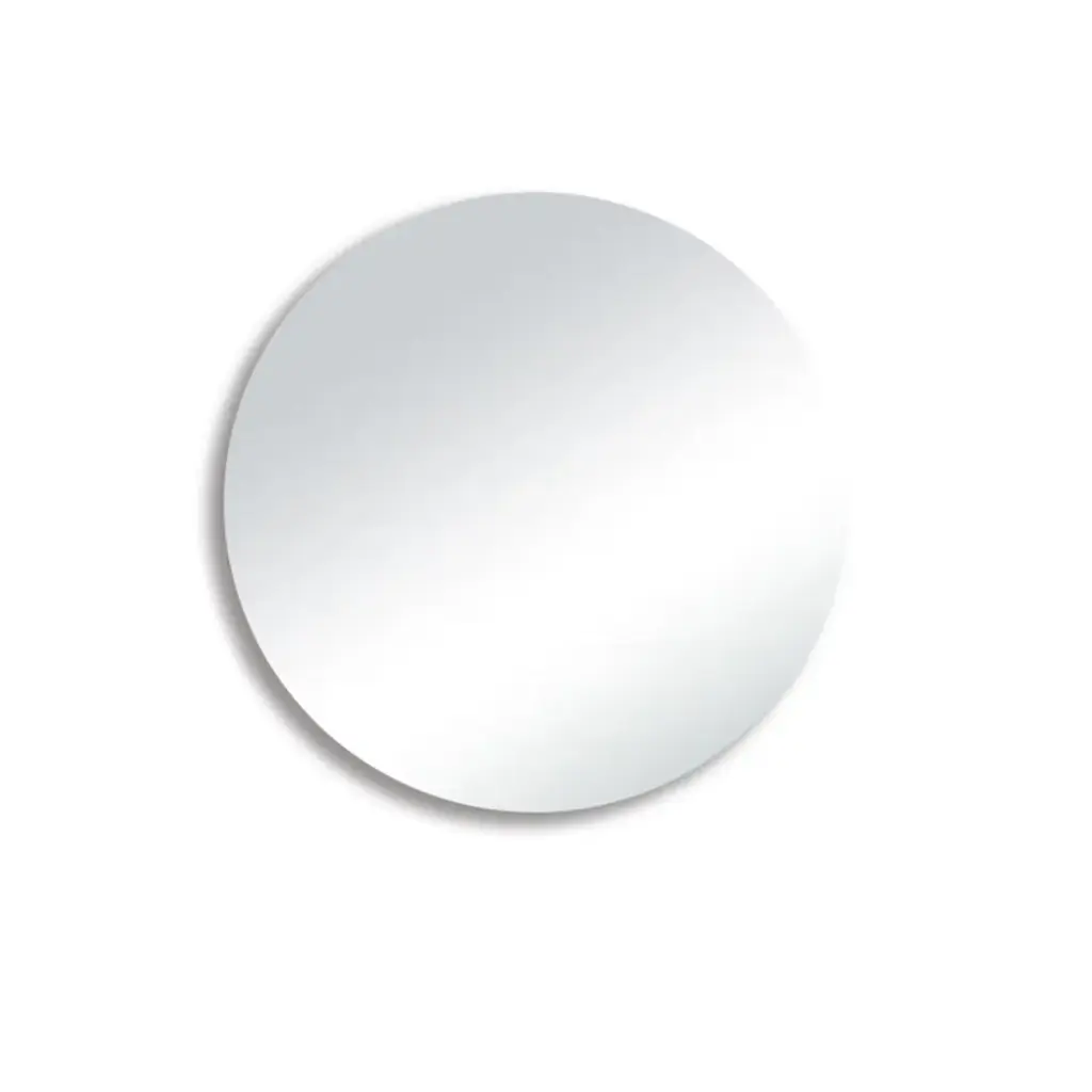 500*500MM PENCIL EDGE ROUND PLAIN MIRROR