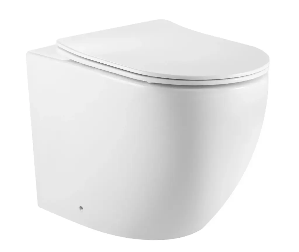 560X365X420mm Procida Geberit Lower Counter Inwall Floor Toilet Suite Rimless Wall Faced Floor Pan