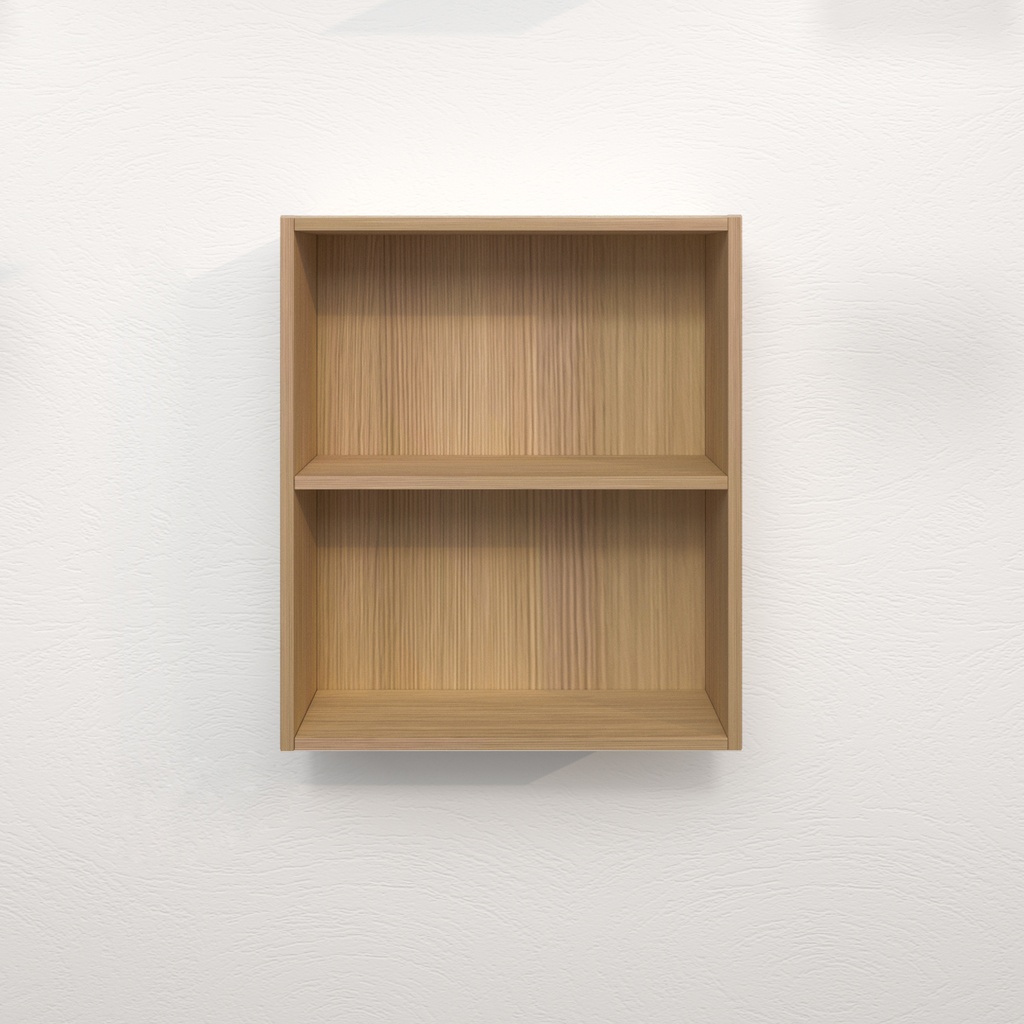 450mm Natural Oak Laminated Particle Board Shelf Unit Open Shelf Cabinet