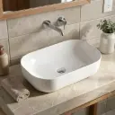 600*400*145mm Above Counter Oval Basin