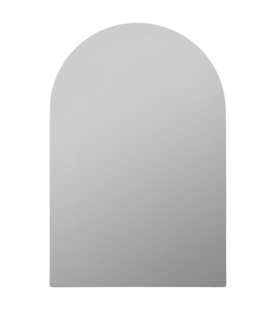 600X900X150mm Matte White Allison Arch Shaving Cabinet