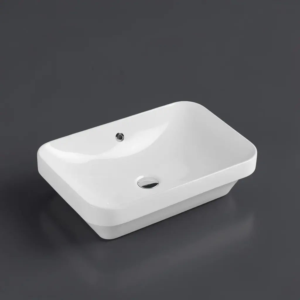 610*415*155mm Insert Rectangular Basin