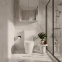 630×380×850mm Acadia Full Rimless Wall Faced Toilet Suite