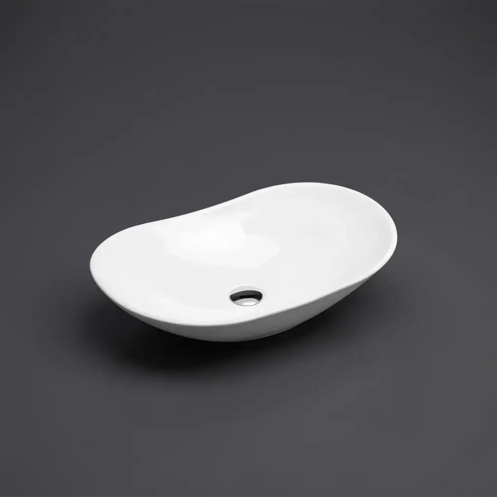 640*370*150mm Above Counter Oval Basin
