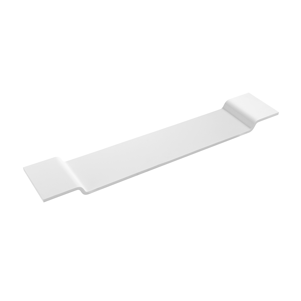 850X160X42mm Matt White Chasey Bathtub Tray
