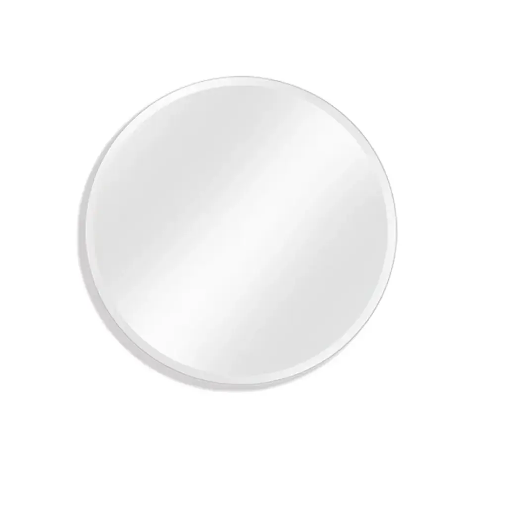 900mm Bevel Edge Round Plain Mirror