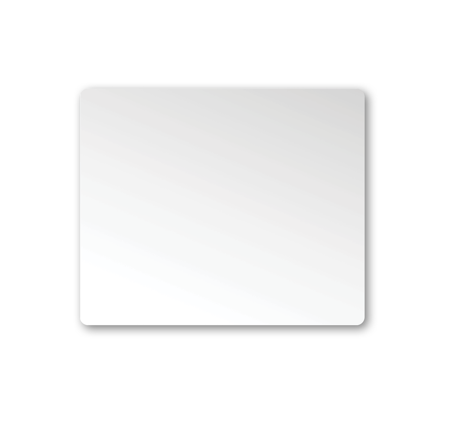 900X750X5mm Recta Plain Pencil Edge Mirror