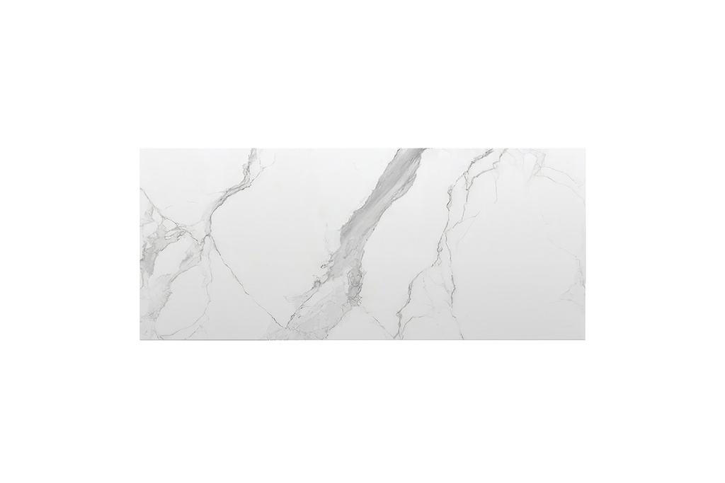 [90176/K939ST-WM] 900mm White Marble Look Sintered Stone Top Matte Finish Benchtop