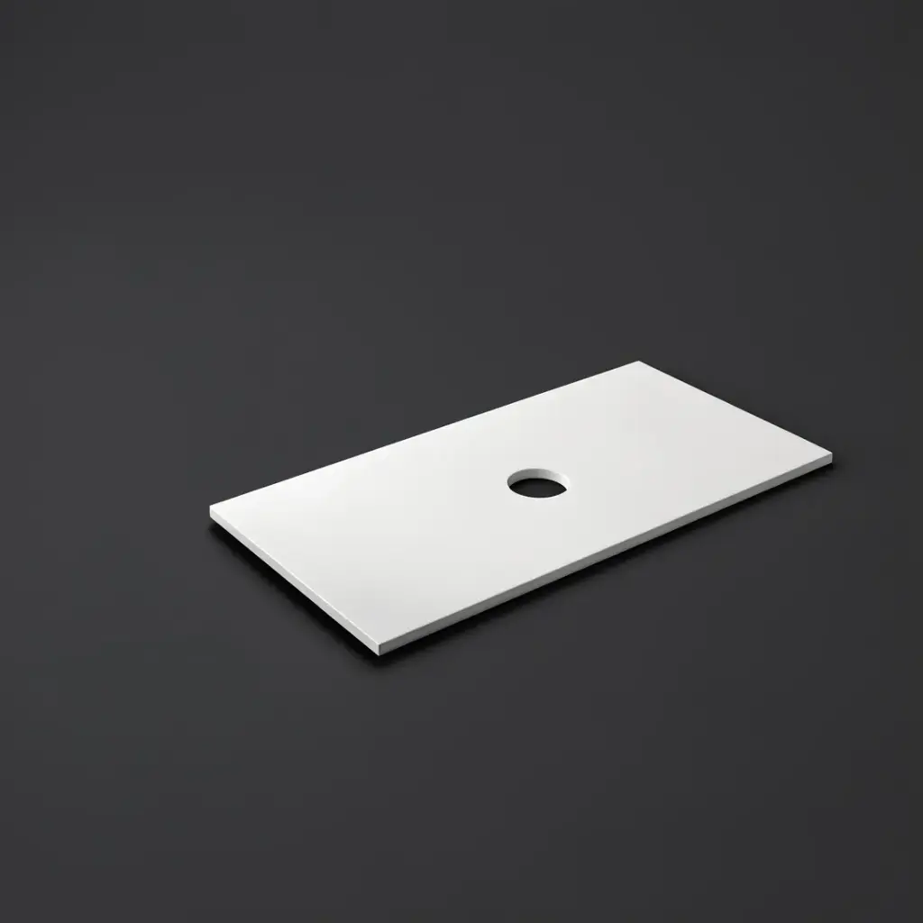 905X465X20mm Blanco White(WG034) Zero Silica Engineer Stone Top