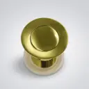 Brushed Gold Solid Brass 32mm Pop Up Waste With Overflow