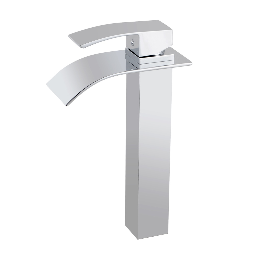 Casa Chrome Waterfall Tall Basin Mixer