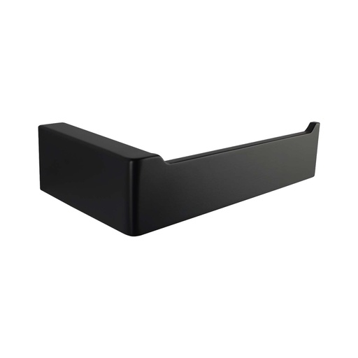 Cavallo Matte Black Square Toilet Roll Holder