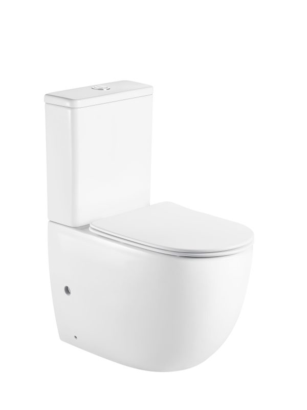 Cera Back To Wall Toilet Suite With Slim Uf Seat Cover(620*380*825) With Cistern T3