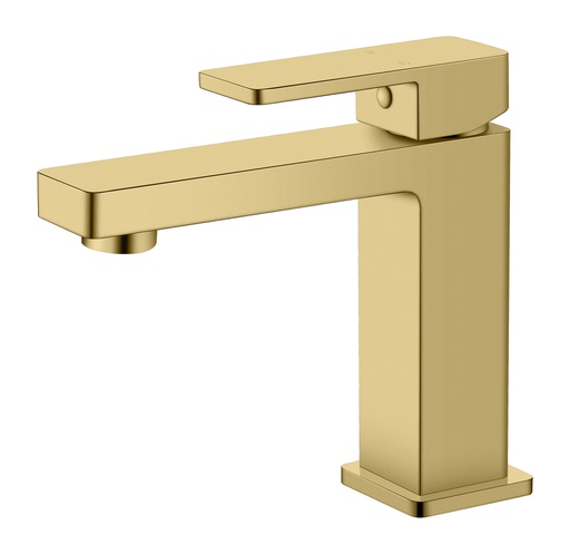 Ceram Basin Mixer(Brushed Gold)