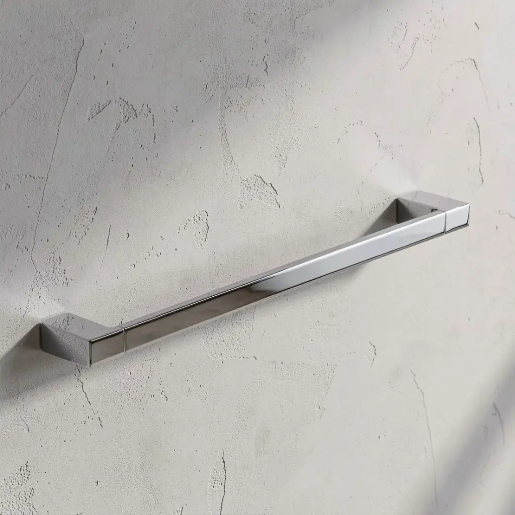 Ceram Single Towel Rail 800 mm(Chrome)