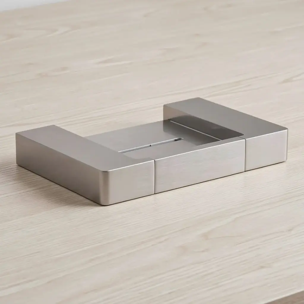 Ceram Soap Holder(Brushed Nickel)