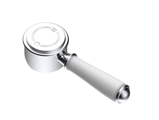 Clasico Ceramic Handle Chrome