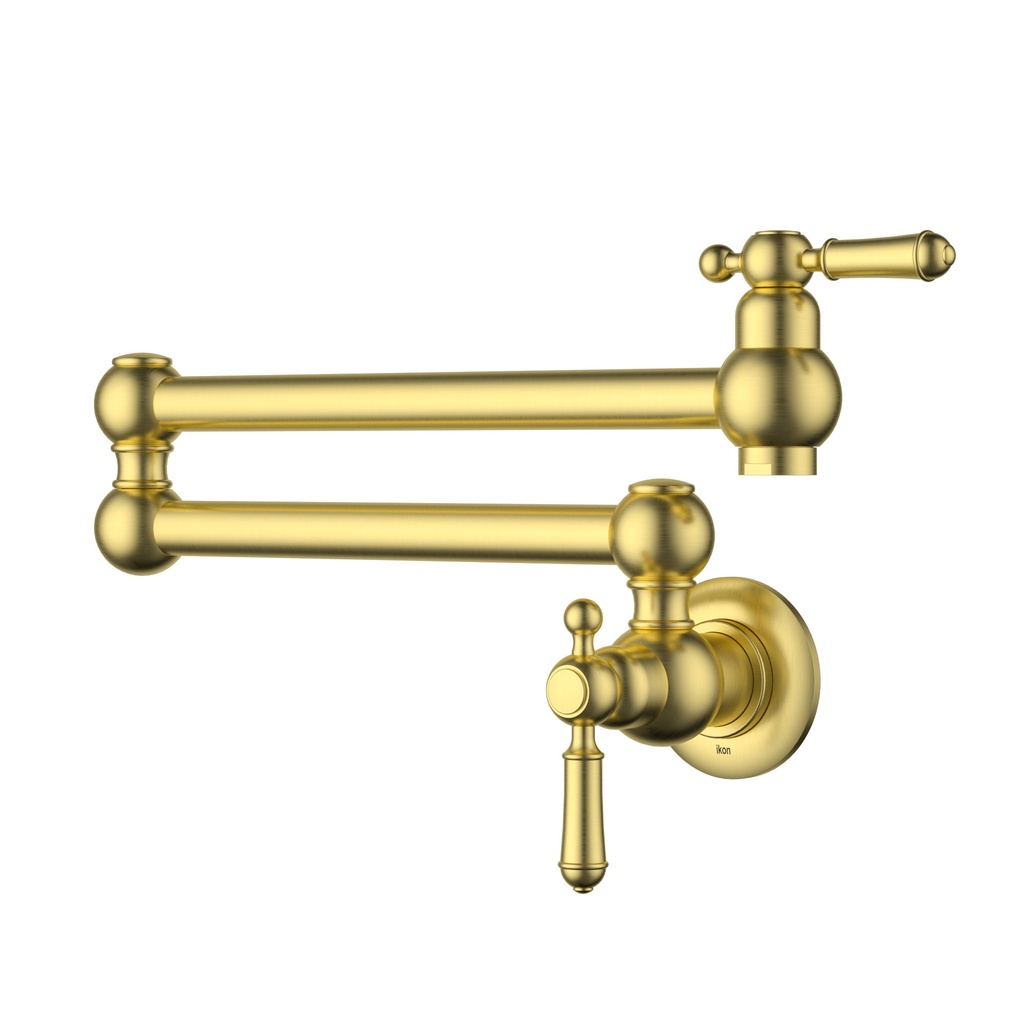 Clasico Kitchen Pot Filler Brushed Gold