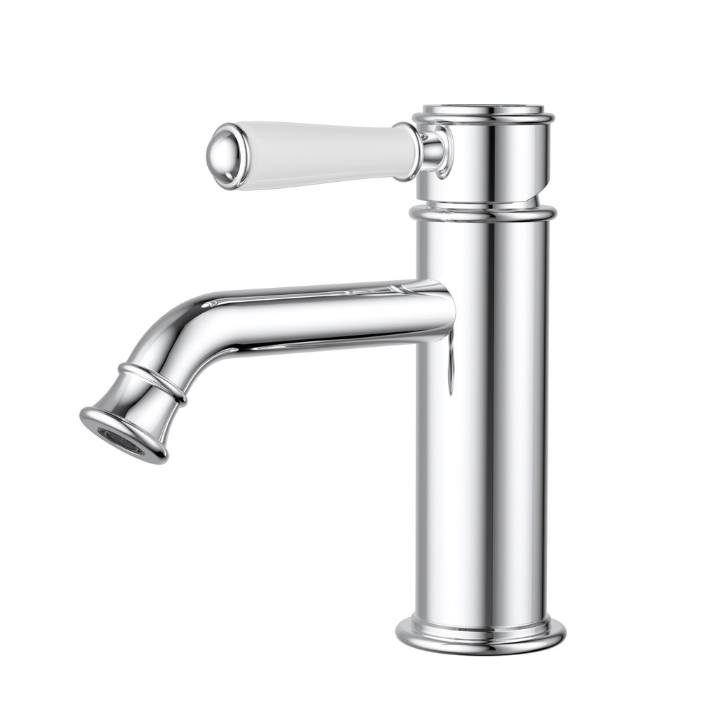 Clasico New Basin Mixer Ceramic Handle Chrome