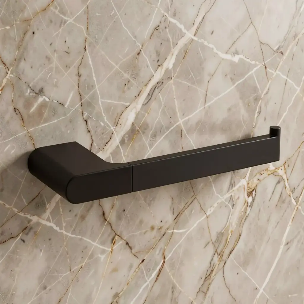 Cora Toilet Roll Holder(Matt Black)