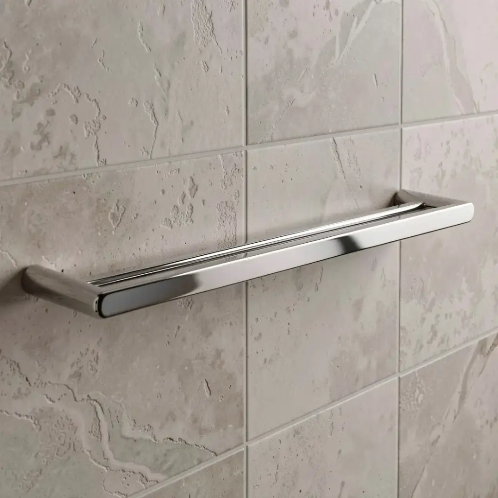 Dove Double Towel Rail(Chrome)