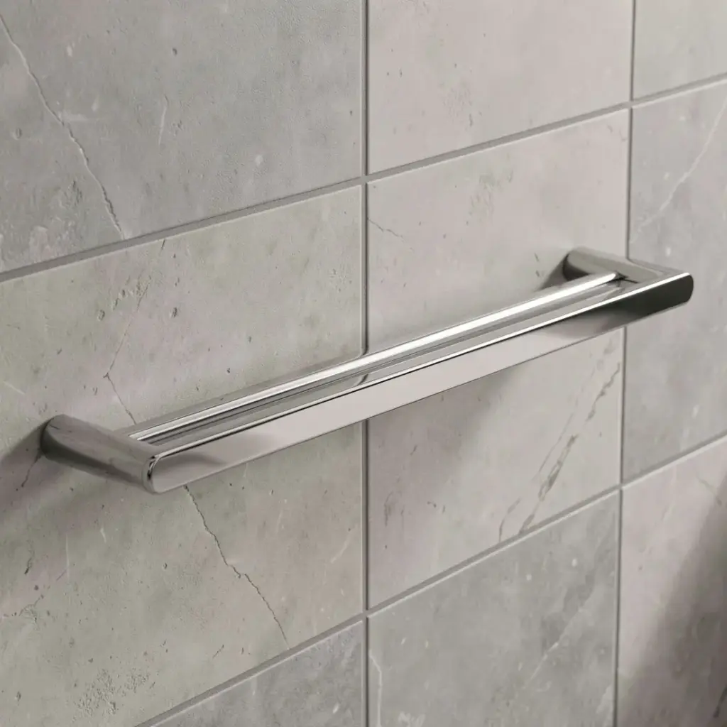 Dove Double Towel Rail(Chrome)