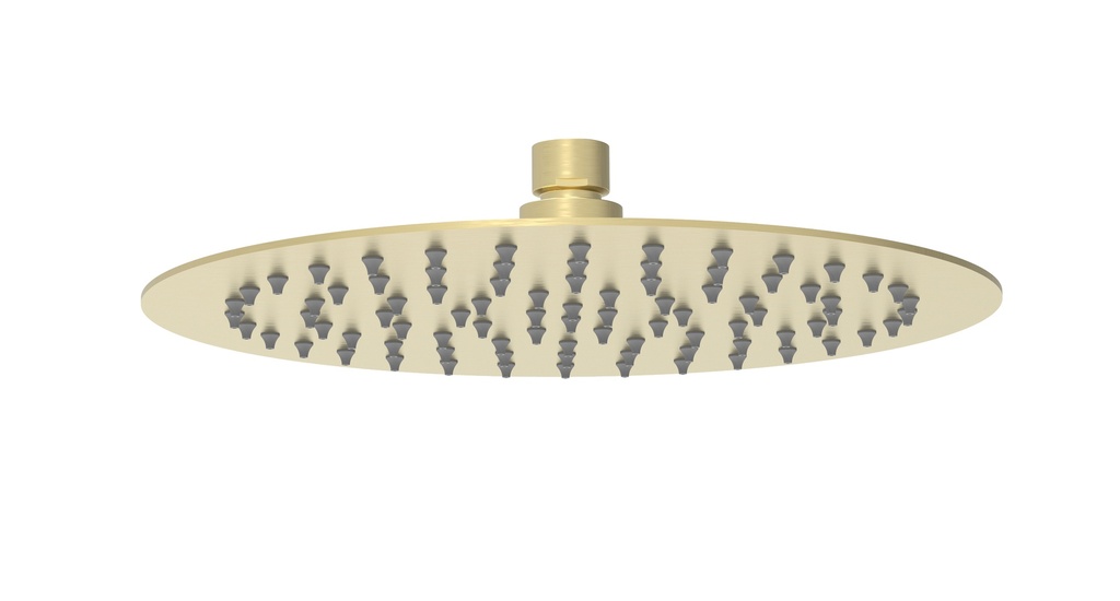 Dove Round Overhead Shower 250mm,Brushed Gold
