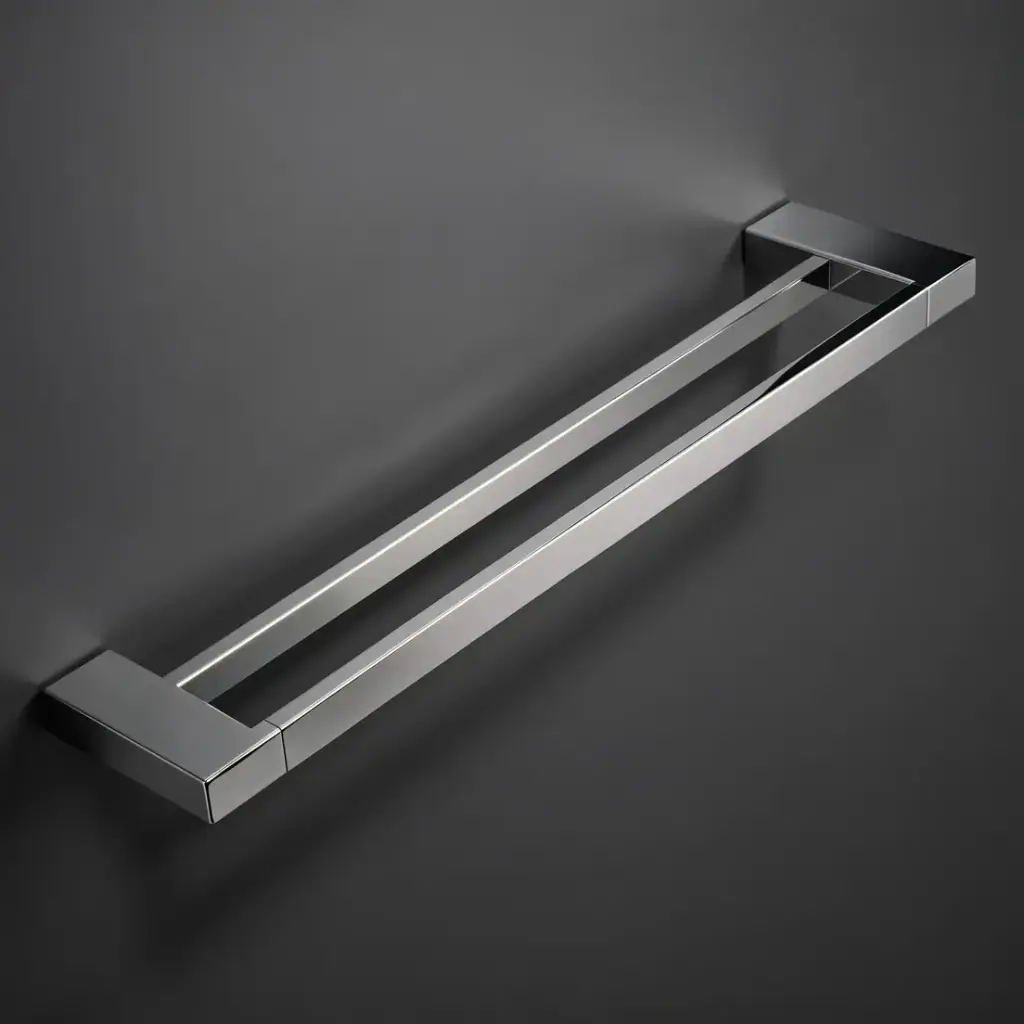 Eden Double Towel Rail 600 mm(Chrome)