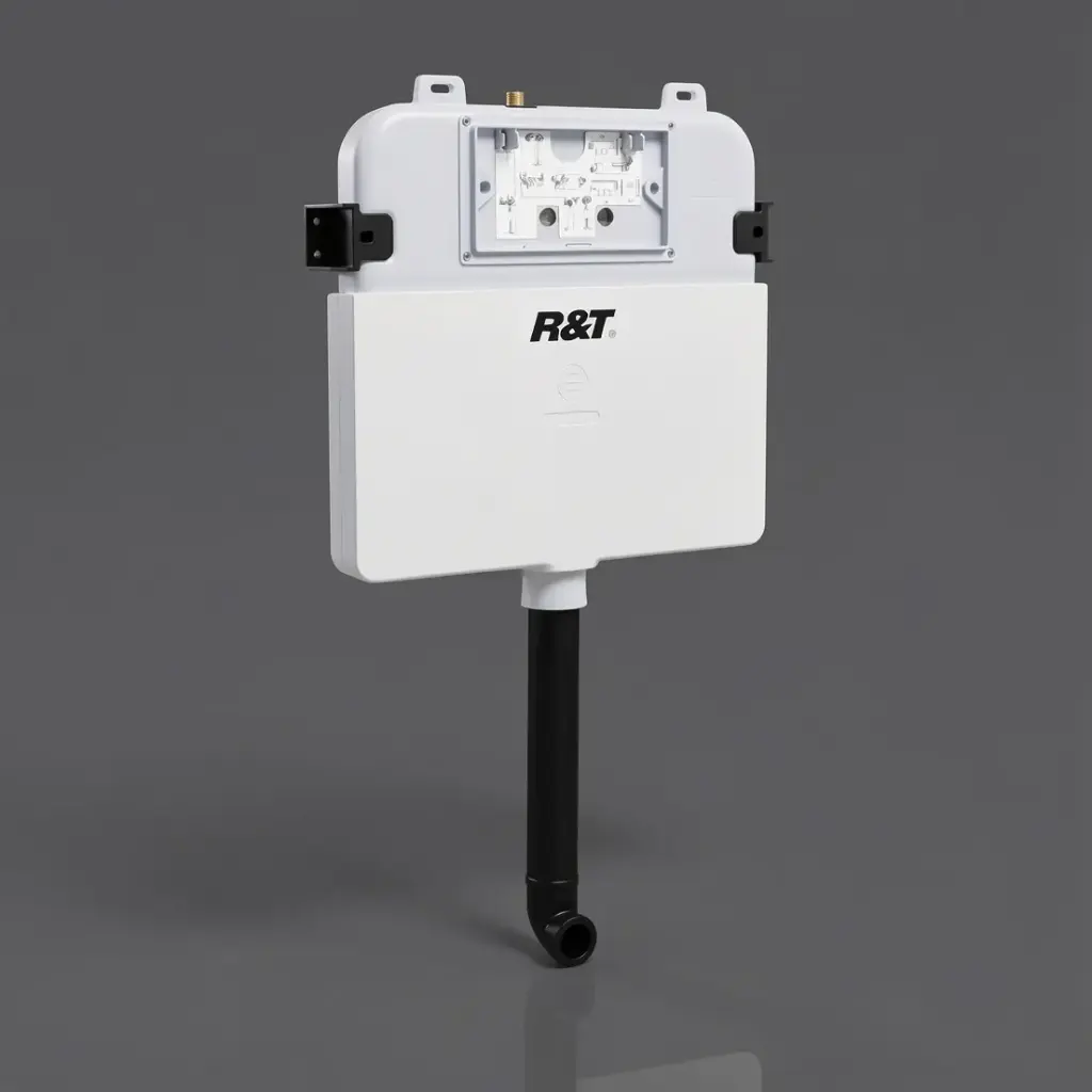 Frameless In-Wall Cistern For Wall Faced Floor Pan