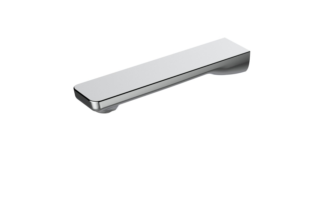 Ivano Chrome Bathtub/Basin Wall Spout