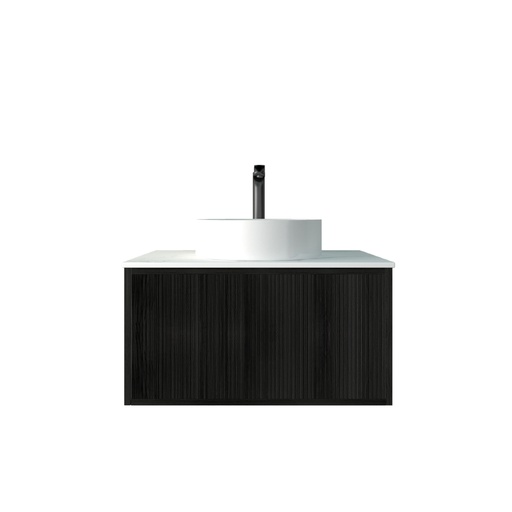 [93318/K75W-BO] Kiama 750mm Bottega Oak One Drawer Wall Hung Vanity