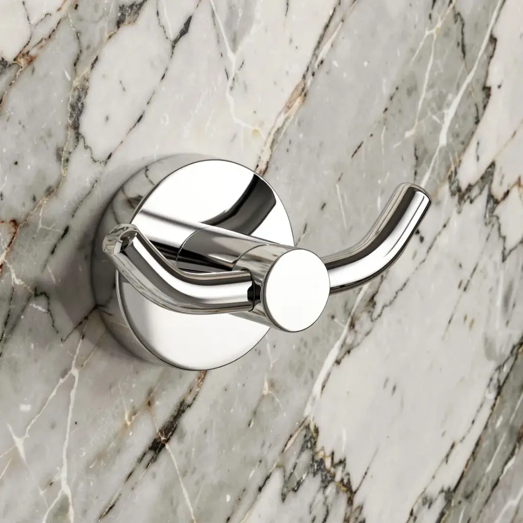 [43437] Otus Double Robe Hook(Chrome)