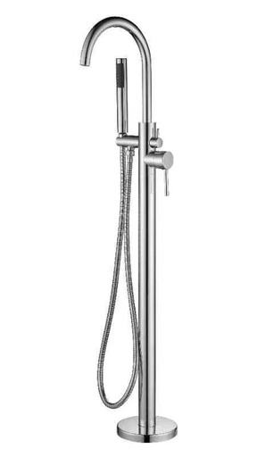 Otus Free Standing bath mixer with hand shower Chrome