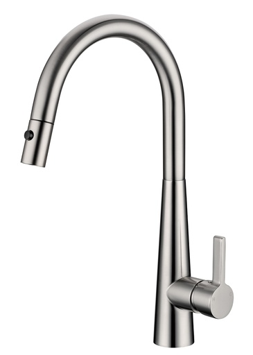 Otus Pull Out  Sink Mixer Brushed Nickel Lead Free