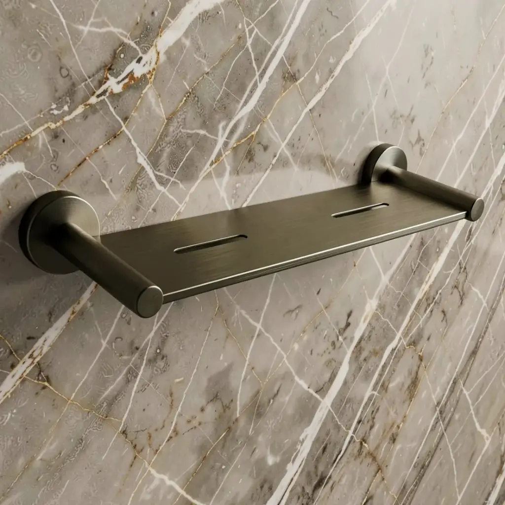 Otus Round Metal Shelf(Gunmetal)