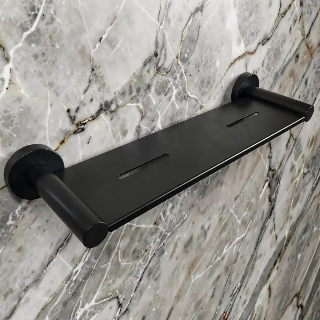 Otus Round Metal Shelf(Matt Black)