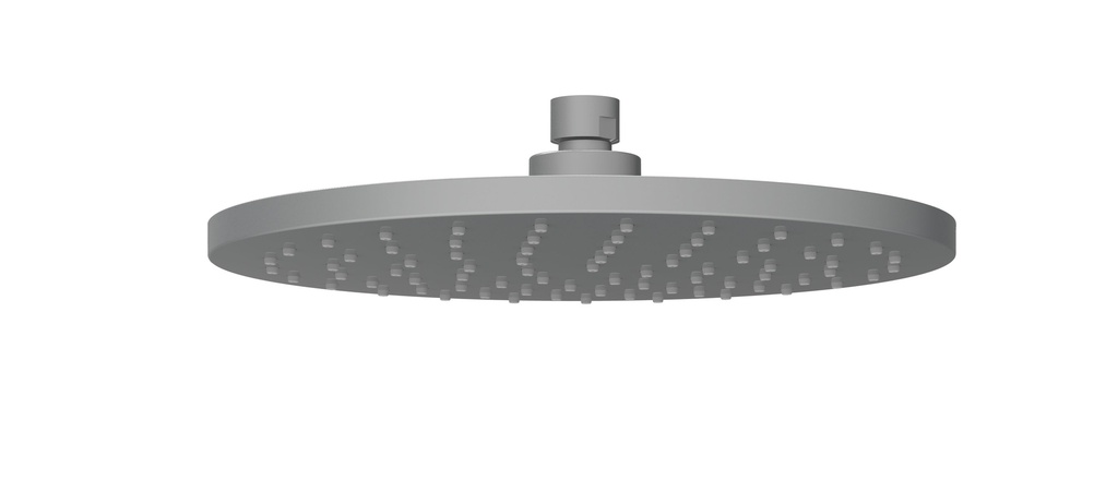 Otus Round Overhead Shower 250mm Gun Metal