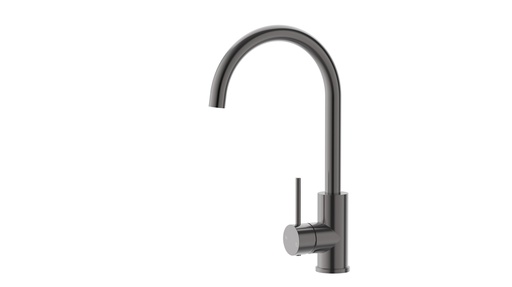 Otus Slimline SS Sink Mixer in Gun Metal