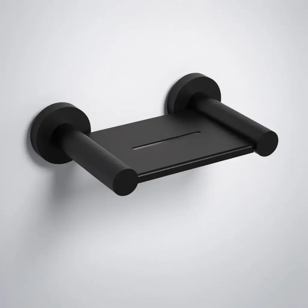Otus Slimline Soap Holder Matt Black