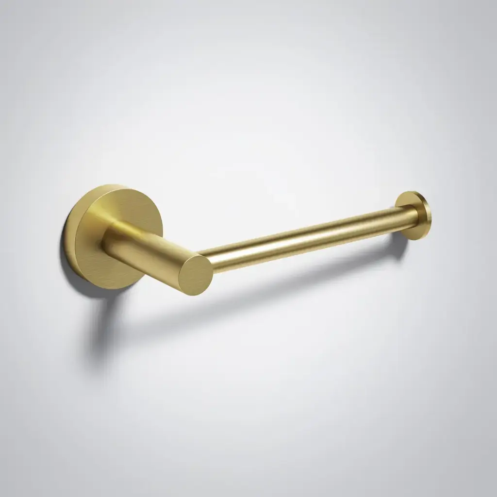 Otus Slimline Toilet Paper Holder Brushed Gold
