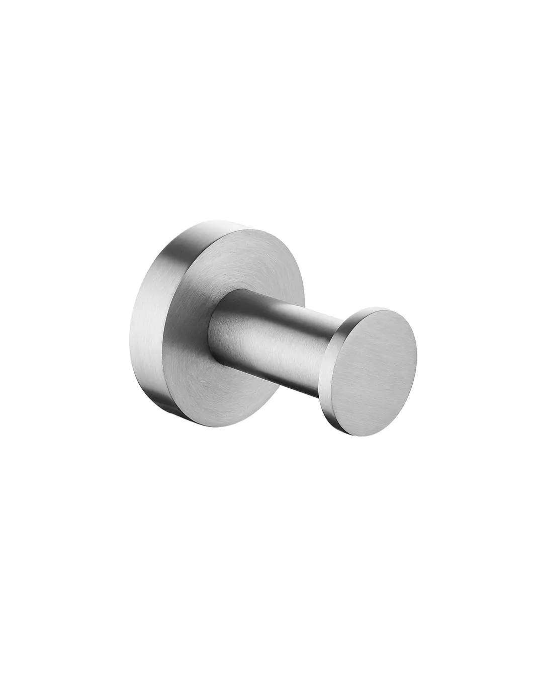 Pentro Brushed Nickel Round Robe Hook