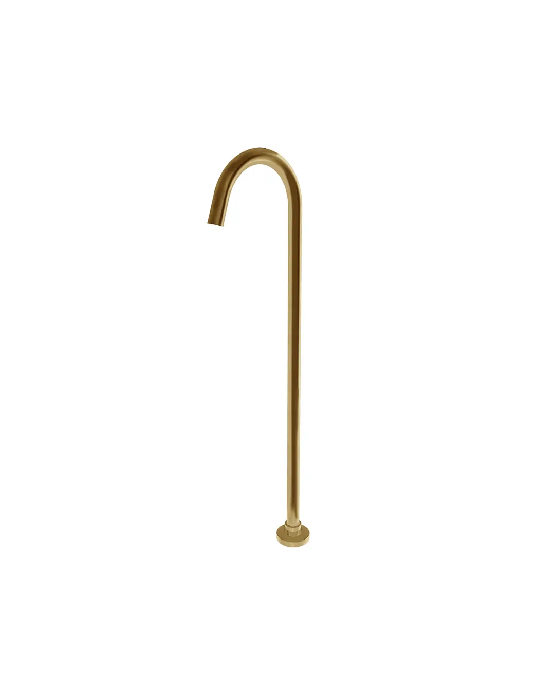 Pentro Brushed Yellow Gold Free Standing Spout