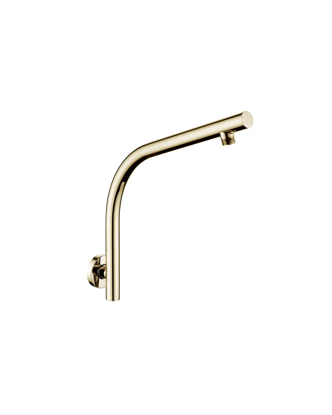 Pentro Brushed Yellow Gold Wall Mounted Shower Arm