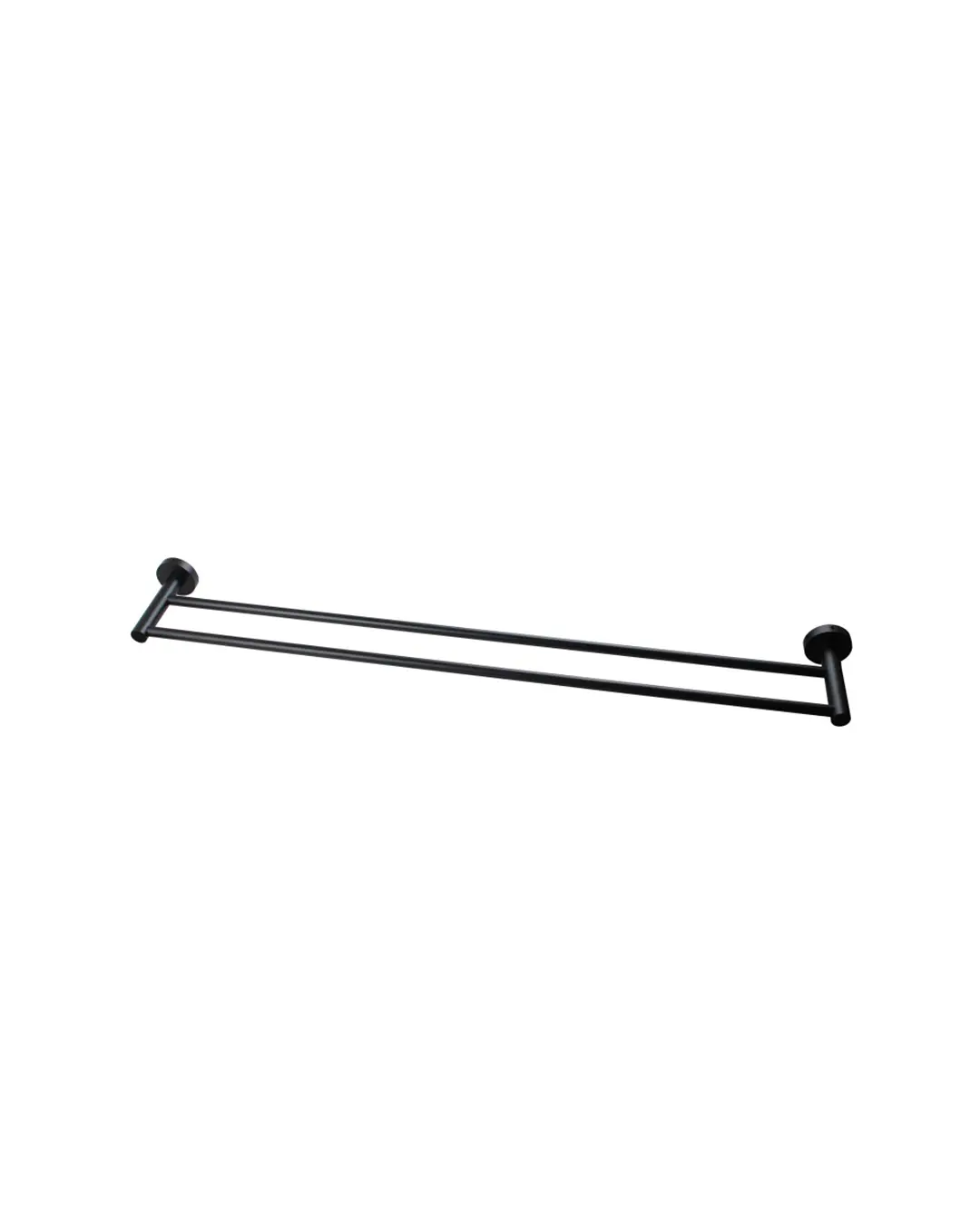 Pentro Matte Black Double Towel Rail 790mm(Cuttable)