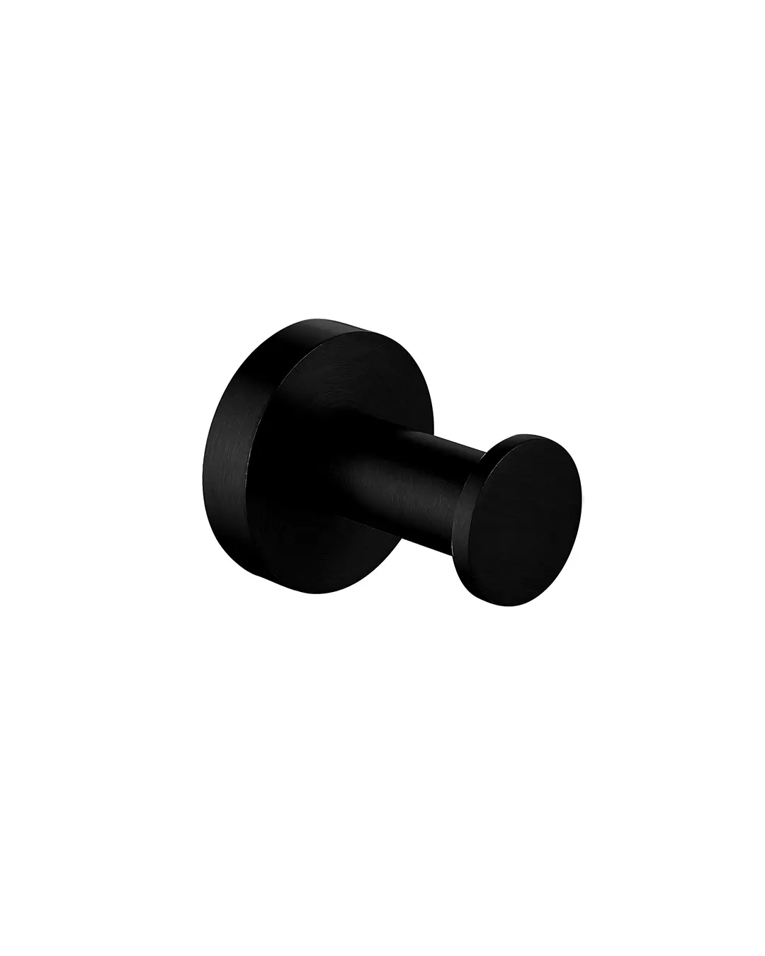 Pentro Matte Black Round Robe Hook