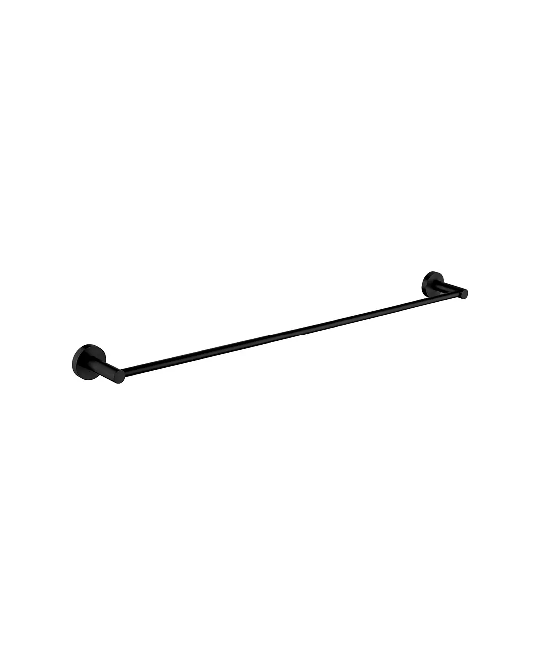 Pentro Matte Black Single Towel Rail 790mm(Cuttable)
